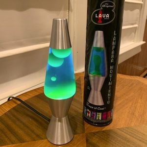 🔵🟢Original Lava Brand groovy lava lamp